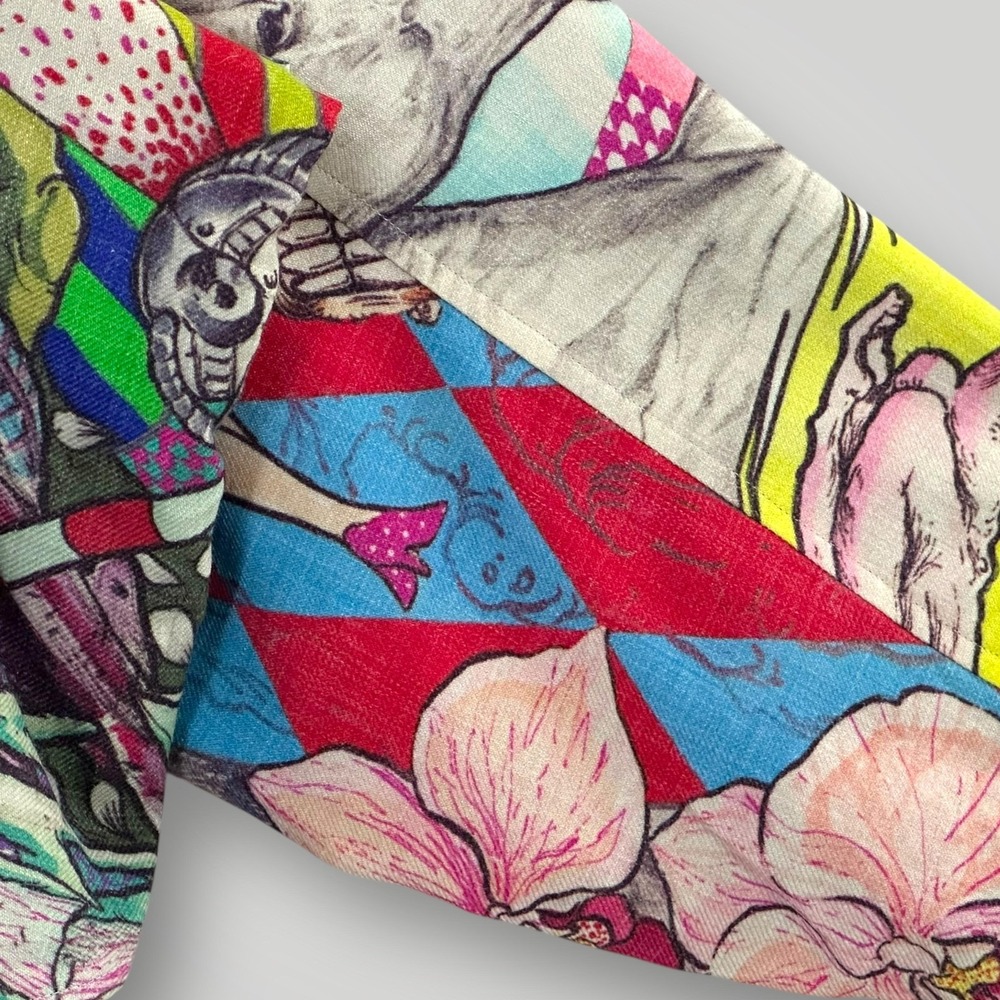 Yohji Yamamoto x Yasuto Sasada Artist Jacket Womens 2 Ikram Japan Authenticated - Picture 6 of 16